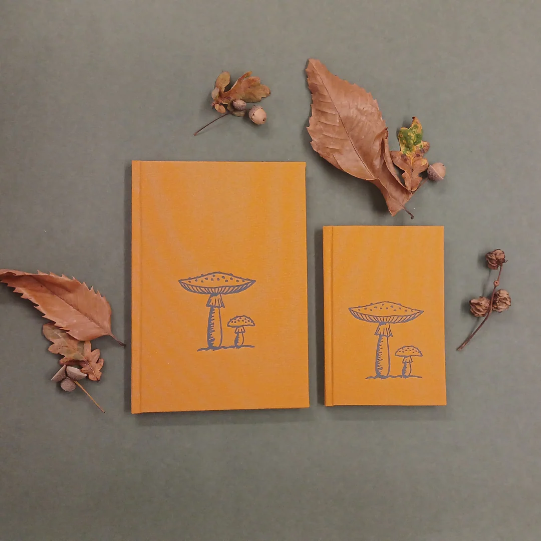 Handmade Forest Mushroom Notebooks - Image 7